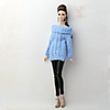 Doll Cardigan Sweater Seperate Bodies Pants Fashion Textile Tulle Poly / Cotton Faux Leather Lace Wool Fabric Artificial Wool Handmade Toy for Girl