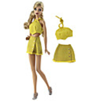 Doll Dress Doll Outfit Doll Skirt DressesSkirts Nonwoven Fabric Cloth Cotton Cloth 2 pcs Handmade Toy for Girl
