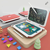 Doodle Board Drawing Flip Board Writing and Learning Scribble Board Plastic LCD Colorful Draw With Light Fun Kid