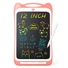 Doodle Board Drawing Flip Board Writing and Learning Scribble Board Plastic LCD Colorful Draw With Light Fun Kid