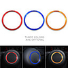 Doofoto Steering Wheel Cover Ring Car Sticker For Audi S line A3 A4 B8 B6 A6 A7 A8 C6 Q3 Q5 Q7 A5 C7 TT Decoration Styling