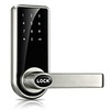 Door Lock Smart Lock Digital Deadbolt Electronic Lock Touchscreen Keypad Code Lock with 5 RFID Card for Villa Office Hotel Apartment Knob Handle Zinc Alloy Stainless Steel Smart Home Security System