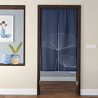 Door Tapestry Chinese Style ZEN Door Curtain Entrance Partition Curtain Half Curtain Fabric Curtain Cotton Linen miniinthebox
