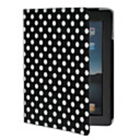 Dot PU Leather for Apple iPad 2 (Black)