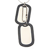 Double-faced Gasket Necklace-Matte Surface