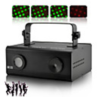 Double Laser DMX Projector with Sound Activation