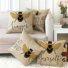 Double Side Cushion Cover 1PC Linen Soft Decorative Square Throw Pillow Cover Cushion Case Pillowcase for Sofa Bedroom Superior Quality Machine Washable miniinthebox