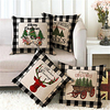 Double Side Cushion Cover 1PC Linen Soft Decorative Square Throw Pillow Cover Cushion Case Pillowcase for Sofa Bedroom Superior Quality Machine Washable miniinthebox