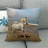 Double Side Cushion Cover 1PC Linen Soft Decorative Square Throw Pillow Cover Cushion Case Pillowcase for Sofa Bedroom Superior Quality Machine Washable miniinthebox