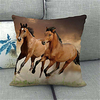 Double Side Cushion Cover 1PC Linen Soft Decorative Square Throw Pillow Cover Cushion Case Pillowcase for Sofa Bedroom Superior Quality Machine Washable miniinthebox