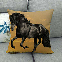 Double Side Cushion Cover 1PC Linen Soft Decorative Square Throw Pillow Cover Cushion Case Pillowcase for Sofa Bedroom Superior Quality Machine Washable miniinthebox
