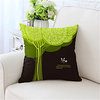 Double Side Cushion Cover 1PC Linen Soft Decorative Square Throw Pillow Cover Cushion Case Pillowcase for Sofa Bedroom Superior Quality Machine Washable miniinthebox