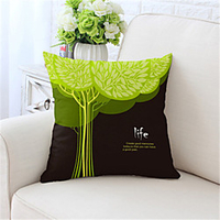 Double Side Cushion Cover 1PC Linen Soft Decorative Square Throw Pillow Cover Cushion Case Pillowcase for Sofa Bedroom Superior Quality Machine Washable miniinthebox