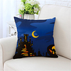 Double Side Cushion Cover 1PC Linen Soft Decorative Square Throw Pillow Cover Cushion Case Pillowcase for Sofa Bedroom Superior Quality Machine Washable miniinthebox