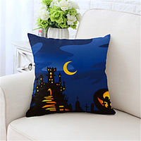 Double Side Cushion Cover 1PC Linen Soft Decorative Square Throw Pillow Cover Cushion Case Pillowcase for Sofa Bedroom Superior Quality Machine Washable miniinthebox