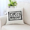 Double Side Cushion Cover 1PC Linen Soft Decorative Square Throw Pillow Cover Cushion Case Pillowcase for Sofa Bedroom Superior Quality Machine Washable miniinthebox