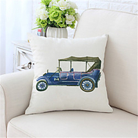 Double Side Cushion Cover 1PC Linen Soft Decorative Square Throw Pillow Cover Cushion Case Pillowcase for Sofa Bedroom Superior Quality Machine Washable miniinthebox