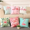 Double Side Cushion Cover 1PC Linen Soft Decorative Square Throw Pillow Cover Cushion Case Pillowcase for Sofa Bedroom Superior Quality Machine Washable miniinthebox