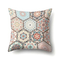 Double Side Cushion Cover 1PC Linen Soft Decorative Square Throw Pillow Cover Cushion Case Pillowcase for Sofa Bedroom Superior Quality Machine Washable miniinthebox