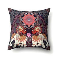 Double Side Cushion Cover 1PC Linen Soft Decorative Square Throw Pillow Cover Cushion Case Pillowcase for Sofa Bedroom Superior Quality Machine Washable miniinthebox