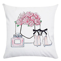 Double Side Cushion Cover 1PC Linen Soft Decorative Square Throw Pillow Cover Cushion Case Pillowcase for Sofa Bedroom Superior Quality Machine Washable miniinthebox