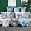Double Side Cushion Cover 1PC Linen Soft Decorative Square Throw Pillow Cover Cushion Case Pillowcase for Sofa Bedroom Superior Quality Machine Washable miniinthebox