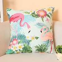 Double Side Cushion Cover 1PC Linen Soft Decorative Square Throw Pillow Cover Cushion Case Pillowcase for Sofa Bedroom Superior Quality Machine Washable miniinthebox