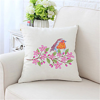 Double Side Cushion Cover 1PC Linen Soft Decorative Square Throw Pillow Cover Cushion Case Pillowcase for Sofa Bedroom Superior Quality Machine Washable miniinthebox