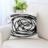 Double Side Cushion Cover 1PC Linen Soft Decorative Square Throw Pillow Cover Cushion Case Pillowcase for Sofa Bedroom Superior Quality Machine Washable miniinthebox