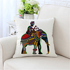 Double Side Cushion Cover 1PC Linen Soft Decorative Square Throw Pillow Cover Cushion Case Pillowcase for Sofa Bedroom Superior Quality Machine Washable miniinthebox