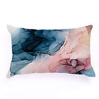 Double Side Cushion Cover 1PC Linen Soft Decorative Square Throw Pillow Cover Cushion Case Pillowcase for Sofa Bedroom Superior Quality Machine Washable miniinthebox
