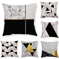 Double Side Cushion Cover 1PC Linen Soft Decorative Square Throw Pillow Cover Cushion Case Pillowcase for Sofa Bedroom Superior Quality Machine Washable miniinthebox
