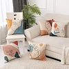 Double Side Cushion Cover 1PC Linen Soft Decorative Square Throw Pillow Cover Cushion Case Pillowcase for Sofa Bedroom Superior Quality Machine Washable miniinthebox