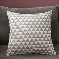 Double Side Cushion Cover 1PC Linen Soft Geometric Decorative Square Pillowcase for Sofa bedroom Car Chair Superior Quality Outdoor Cushion for Patio Garden Farmhouse Bench Couch miniinthebox