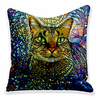 Double Side Cushion Cover 1PC Soft Decorative Square Pillowcase for Sofa bedroom Car Chair Superior Quality Outdoor Cushion Patio Throw Pillow Covers for Garden Farmhouse Bench Couch miniinthebox