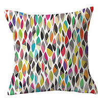 Double Side Cushion Cover 1PC Soft Decorative Square Pillowcase for Sofa bedroom Car Chair Superior Quality Outdoor Cushion Patio Throw Pillow Covers for Garden Farmhouse Bench Couch miniinthebox