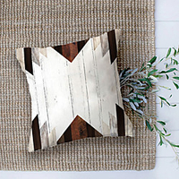 Double Side Cushion Cover 1PC Soft Decorative Square Pillowcase for Sofa bedroom Car Chair Superior Quality Outdoor Cushion Patio Throw Pillow Covers for Garden Farmhouse Bench Couch miniinthebox