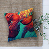 Double Side Cushion Cover 1PC Soft Decorative Square Pillowcase for Sofa bedroom Car Chair Superior Quality Outdoor Cushion Patio Throw Pillow Covers for Garden Farmhouse Bench Couch miniinthebox