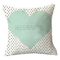 Double Side Cushion Cover 1PC Soft Decorative Square Throw Pillow Cover Cushion Case Pillowcase for Sofa Bedroom Superior Quality Machine Washable miniinthebox