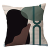 Double Side Cushion Cover 1PC Soft Decorative Square Throw Pillow Cover Cushion Case Pillowcase for Sofa Bedroom Superior Quality Machine Washable miniinthebox
