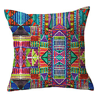 Double Side Cushion Cover 1PC Soft Decorative Square Throw Pillow Cover Cushion Case Pillowcase for Sofa Bedroom Superior Quality Machine Washable miniinthebox