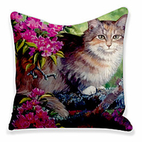 Double Side Cushion Cover 1PC Soft Decorative Square Throw Pillow Cover Cushion Case Pillowcase for Sofa Bedroom Superior Quality Machine Washable miniinthebox