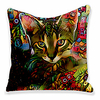 Double Side Cushion Cover 1PC Soft Decorative Square Throw Pillow Cover Cushion Case Pillowcase for Sofa Bedroom Superior Quality Machine Washable miniinthebox