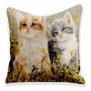 Double Side Cushion Cover 1PC Soft Decorative Square Throw Pillow Cover Cushion Case Pillowcase for Sofa Bedroom Superior Quality Machine Washable miniinthebox