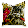 Double Side Cushion Cover 1PC Soft Decorative Square Throw Pillow Cover Cushion Case Pillowcase for Sofa Bedroom Superior Quality Machine Washable miniinthebox