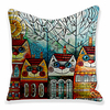 Double Side Cushion Cover 1PC Soft Decorative Square Throw Pillow Cover Cushion Case Pillowcase for Sofa Bedroom Superior Quality Machine Washable miniinthebox
