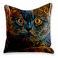 Double Side Cushion Cover 1PC Soft Decorative Square Throw Pillow Cover Cushion Case Pillowcase for Sofa Bedroom Superior Quality Machine Washable miniinthebox