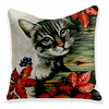 Double Side Cushion Cover 1PC Soft Decorative Square Throw Pillow Cover Cushion Case Pillowcase for Sofa Bedroom Superior Quality Machine Washable miniinthebox