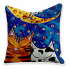 Double Side Cushion Cover 1PC Soft Decorative Square Throw Pillow Cover Cushion Case Pillowcase for Sofa Bedroom Superior Quality Machine Washable miniinthebox
