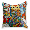 Double Side Cushion Cover 1PC Soft Decorative Square Throw Pillow Cover Cushion Case Pillowcase for Sofa Bedroom Superior Quality Machine Washable miniinthebox